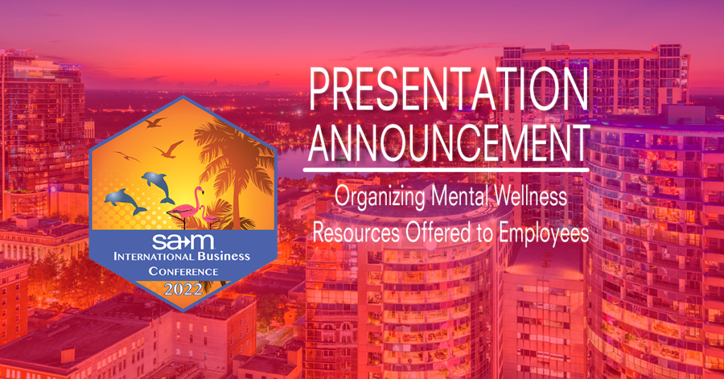 Organizing Mental Wellness Resources Offered to Employees