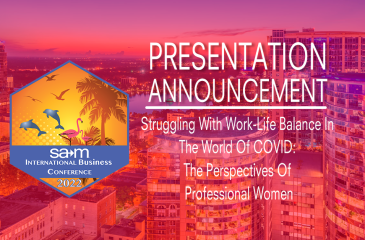 Struggling With Work-Life Balance In The World Of COVID: The Perspectives Of Professional Women