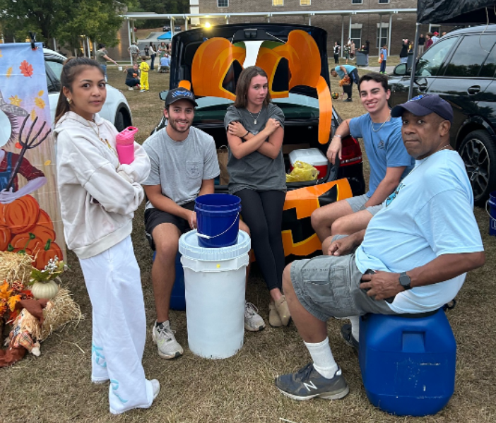 FSU Trunk or Treat Volunteer Photo.