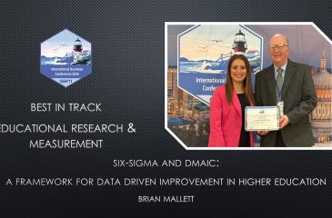 Award Notification Tile for Brian Mallet for Best In Track Paper Award