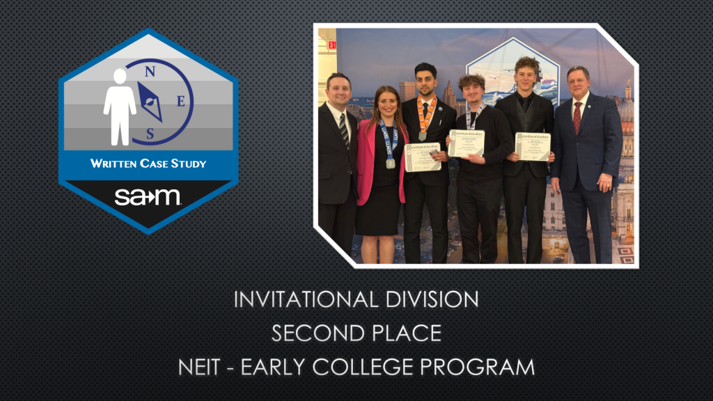 INVITATIONAL DIVISION SECOND PLACE NEIT - EARLY COLLEGE PROGRAM