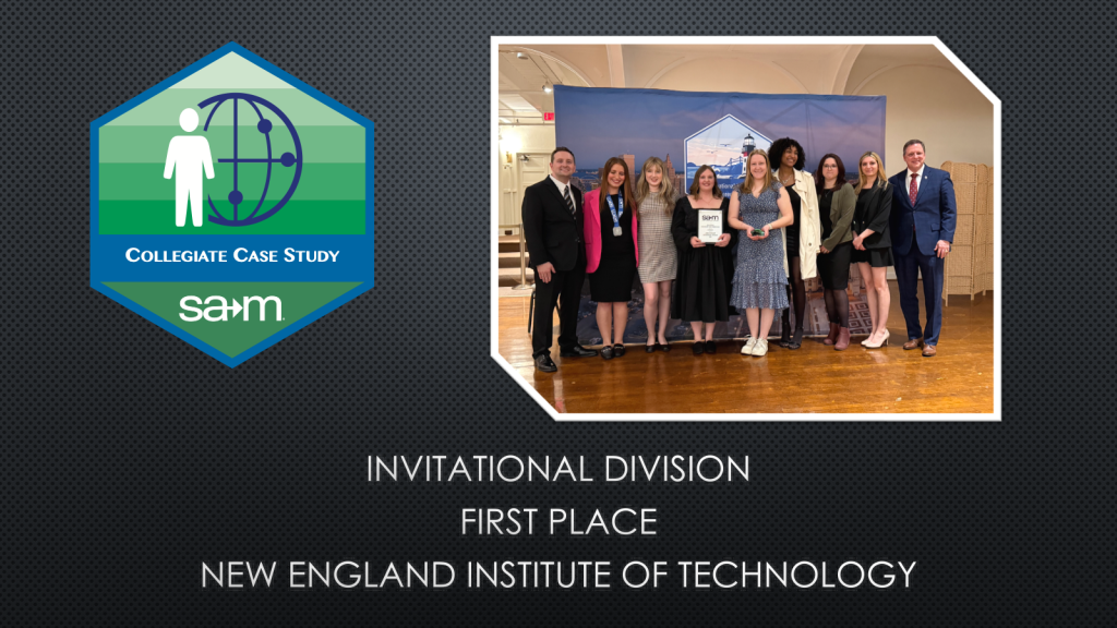 INVITATIONAL DIVISION
FIRST PLACE

NEW ENGLAND INSTITUTE OF TECHNOLOGY