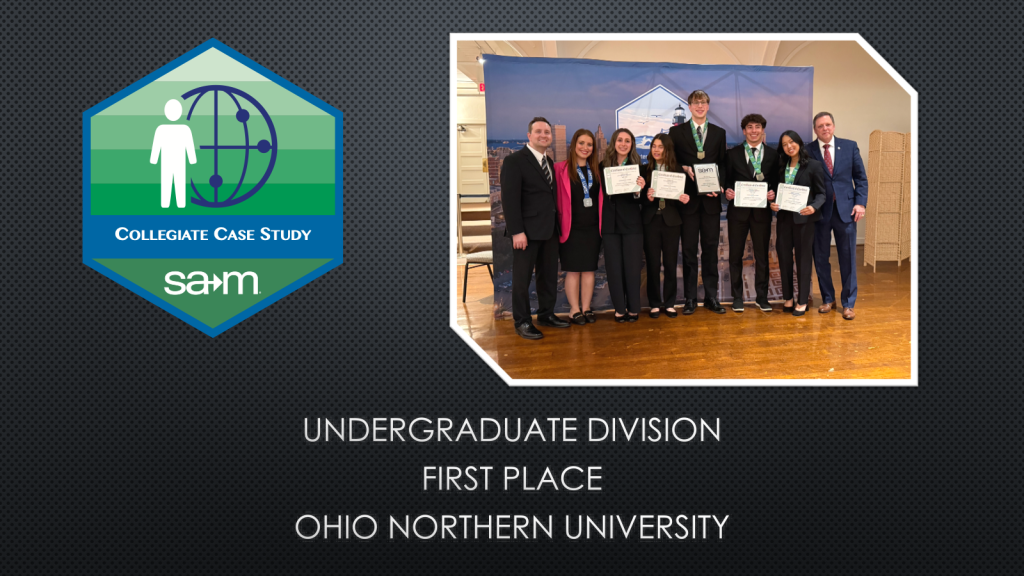 UNDERGRADUATE DIVISION
FIRST PLACE
OHIO NORTHERN UNIVERSITY