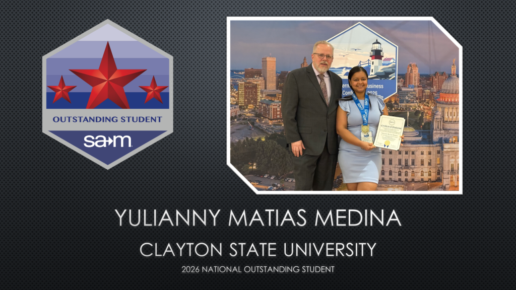 Yulianny Matias Medina, 2026 National Outstanding Student Award Winner Banner Image
