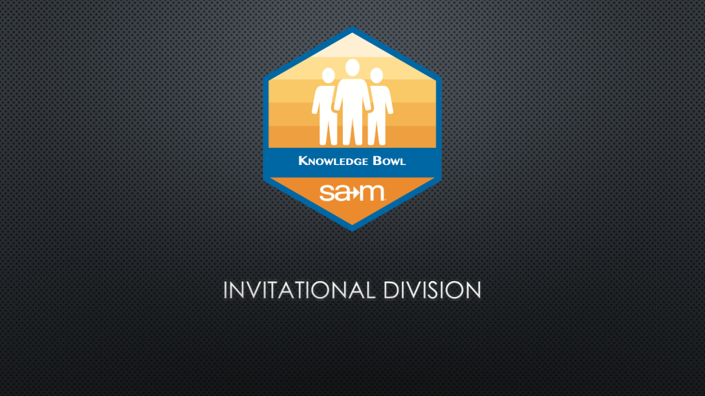 Business Knowledge Bowl Invitational Division Tile.
